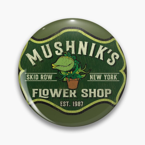 Item preview, Mushnik's Florist Crest Seymour Worn designed and sold by Alema Art.