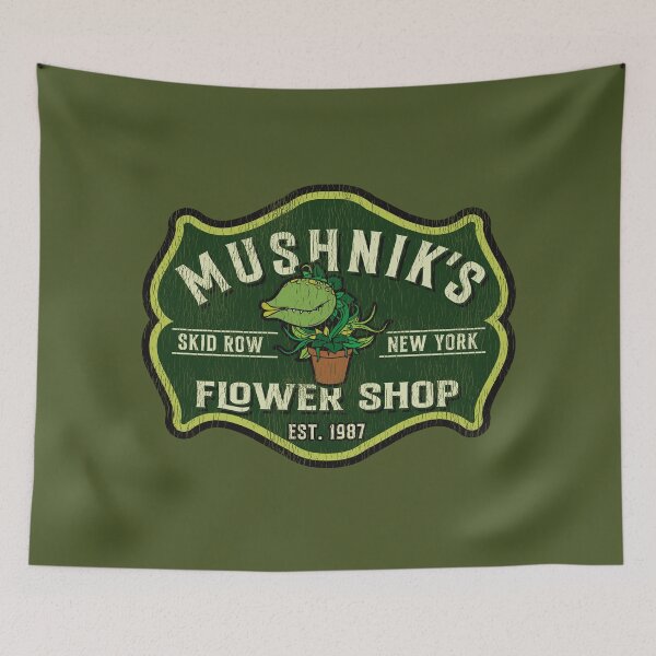 Item preview, Mushnik's Florist Crest Seymour Worn designed and sold by Alema Art.