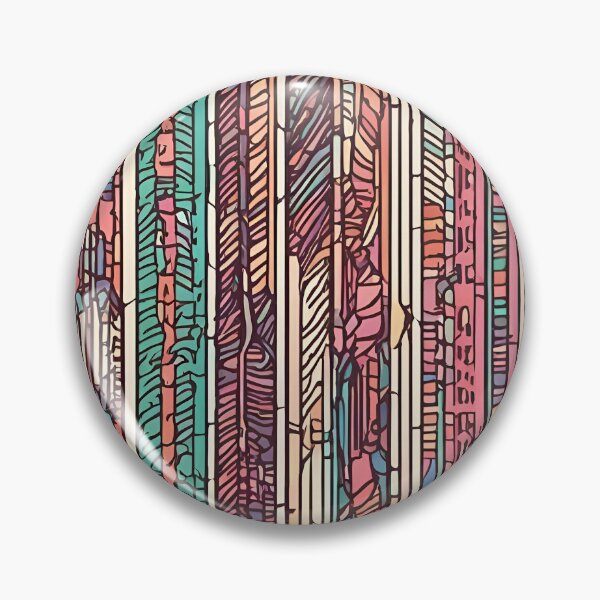 Item preview,  Spectacular Colorful Line Pattern designed and sold by DigiDreamyArt.
