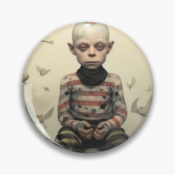 Item preview, Baby Punk Keith in Stripes designed and sold by thewandswant.