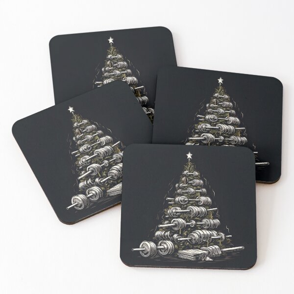 Item preview, Christmas tree made of gym weights designed and sold by dcrc.