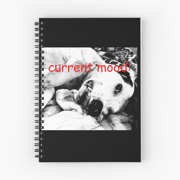 Item preview, Current Mood Dog photo products designed and sold by Mzzart.