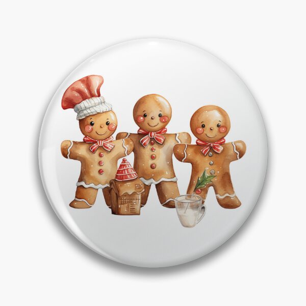Item preview, Copy of Christmas Sweets: Gingerbread Men designed and sold by PrismoraWonders.
