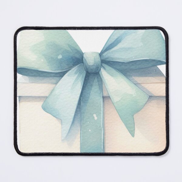 Item preview, Watercolor Present with Blue Bow - Blue Gift Painting designed and sold by Star-Fragment.