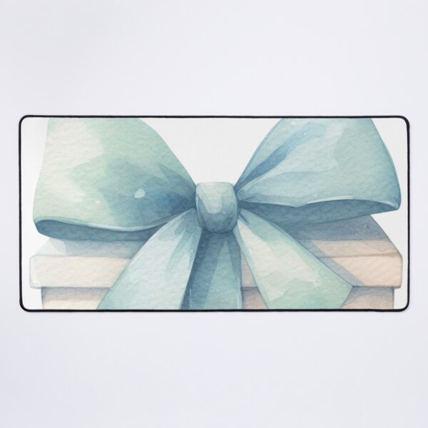 Item preview, Watercolor Present with Blue Bow - Blue Gift Painting designed and sold by Star-Fragment.