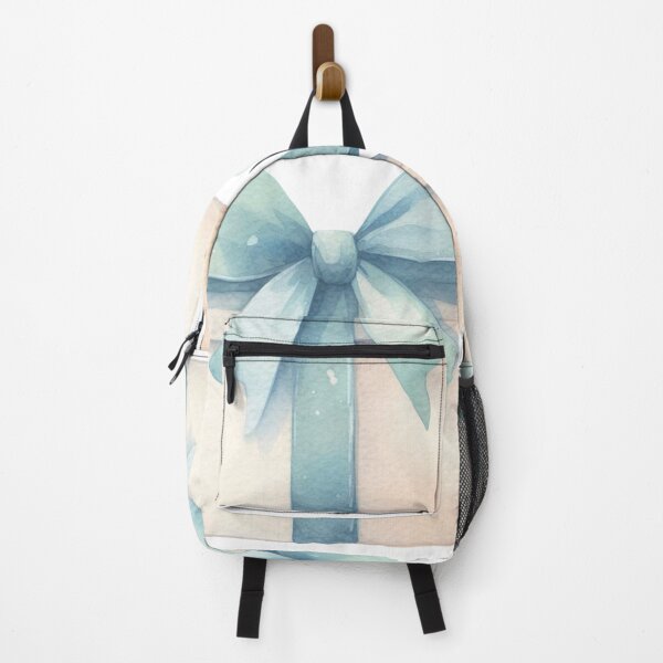 Item preview, Watercolor Present with Blue Bow - Blue Gift Painting designed and sold by Star-Fragment.