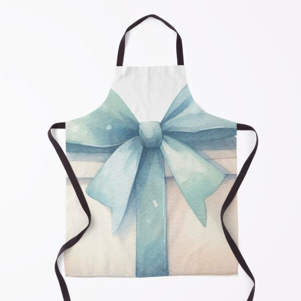 Item preview, Watercolor Present with Blue Bow - Blue Gift Painting designed and sold by Star-Fragment.