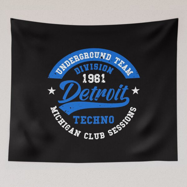 Item preview, Vintage Detroit Techno underground City, for techno Djs. designed and sold by paulo silveira.
