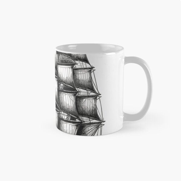 Item preview, Pencil drawing of an old sailing ship designed and sold by LongIslandDesgn.