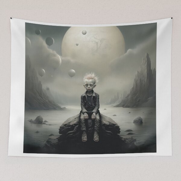 Item preview, Baby Keith the Punk Other Planet designed and sold by thewandswant.