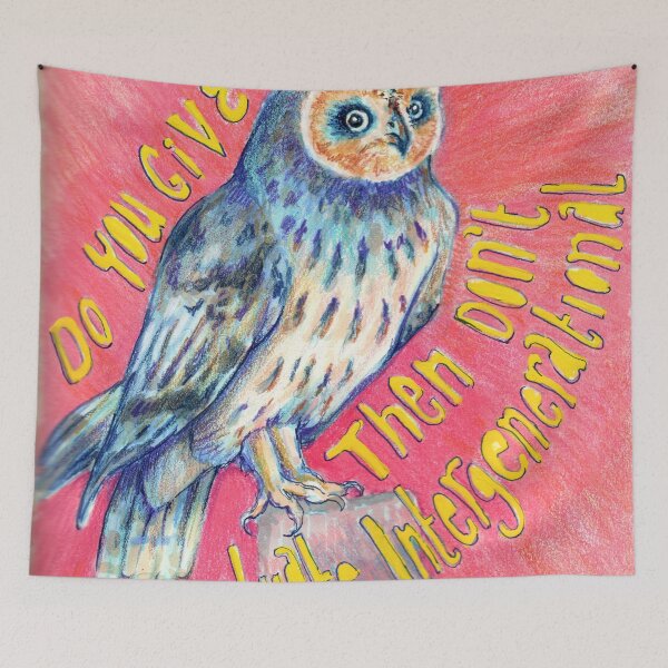 Item preview, Do You Give A Hoot? Then Don't Perpetuate Intergenerational Trauma designed and sold by fabfeminist.