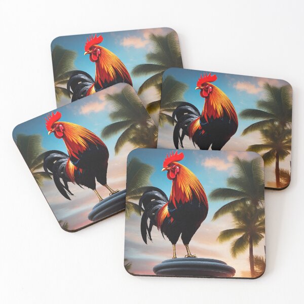 Item preview, Key West rooster designed and sold by MatrixTattoo.
