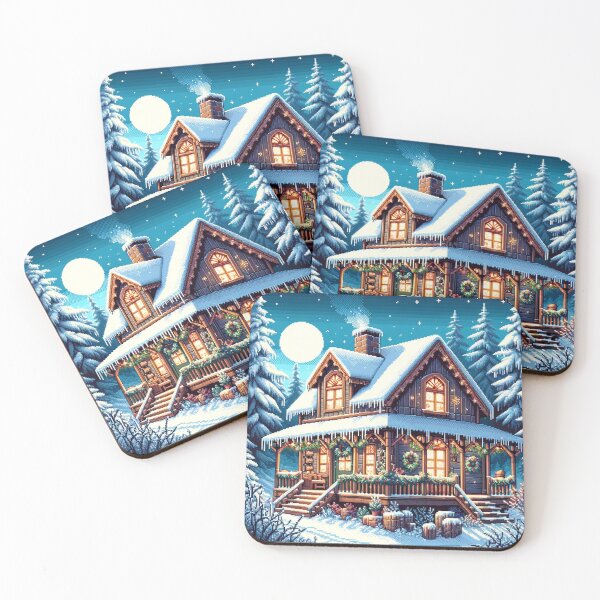 Item preview, Snowy House designed and sold by janarspixels.