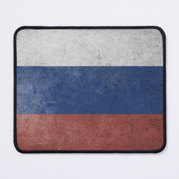 Item preview, Distressed, Old, Faded & Worn Flag of Russia (Триколор) designed and sold by STUDIO-72.