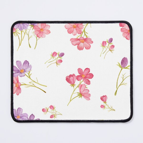 Item preview, Watercolor Cosmos Flowers designed and sold by silviaol.