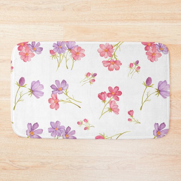 Item preview, Watercolor Cosmos Flowers designed and sold by silviaol.