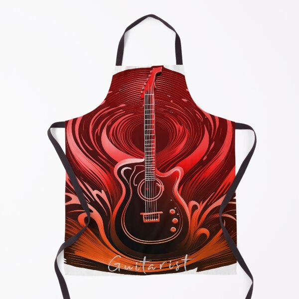 Item preview, Guitar Red Logo Guitarist Font designed and sold by Salimgor Hangaround Music.