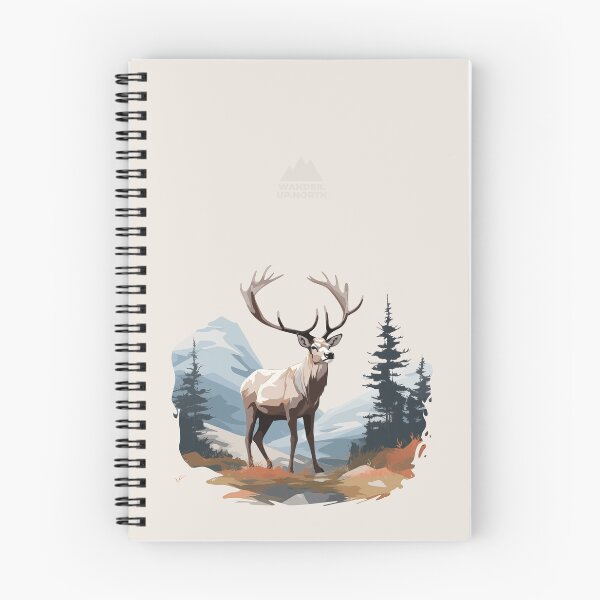 Item preview, Highland Wanderer Caribou - Outdoor Wildlife Series | WanderUpNorthCo designed and sold by WanderUpNorth.