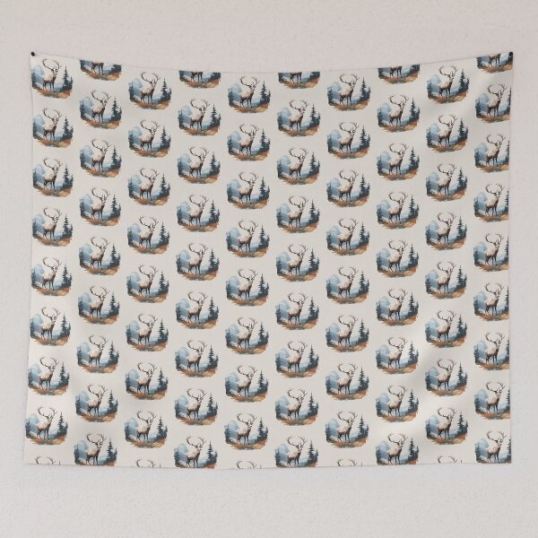 Item preview, Highland Wanderer Caribou - Outdoor Wildlife Series | WanderUpNorthCo designed and sold by WanderUpNorth.