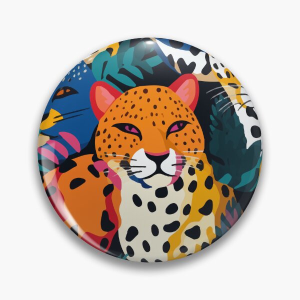 Item preview, Bright Abstract Leopards Pattern designed and sold by Blue-Banana.