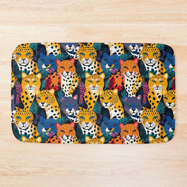 Item preview, Bright Abstract Leopards Pattern designed and sold by Blue-Banana.