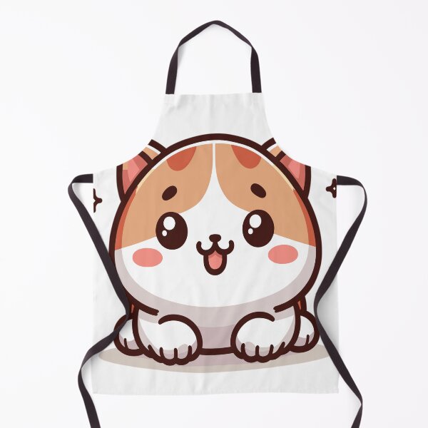 Item preview, Cute cat drawing in cartoon style designed and sold by LongIslandDesgn.