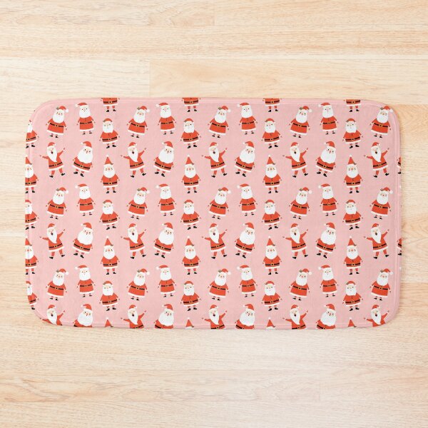 Item preview, Cute Santa Claus on pink background designed and sold by Pravokrugulnik.
