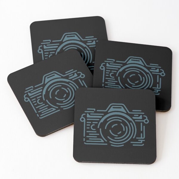 Item preview, Minimalist illustration of a classic camera designed and sold by bailey-cooper.