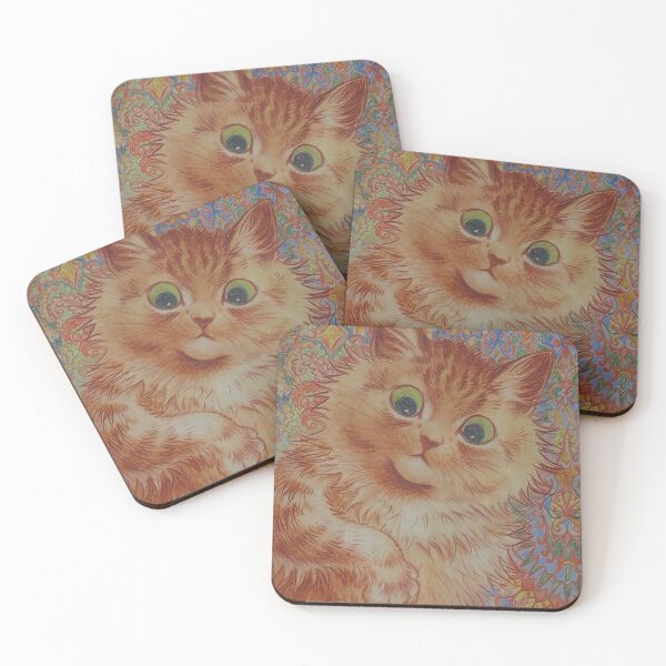 Artikelvorschau, Katzengemälde von Louis Wain entworfen und verkauft von marti-oryo.