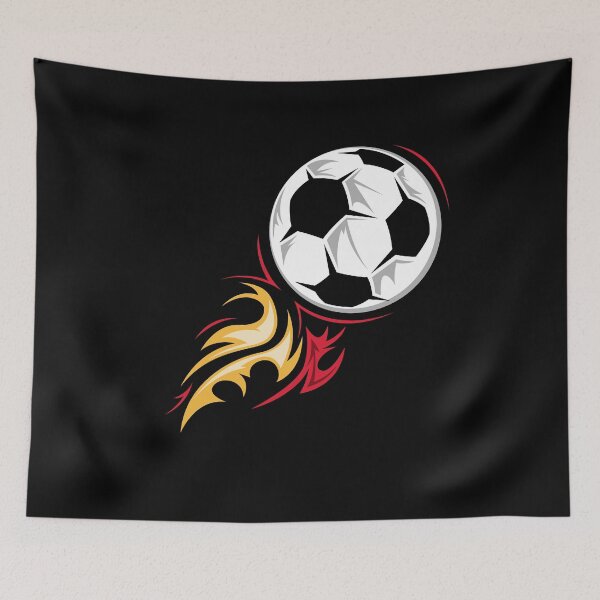 Item preview, Soccer fire ball illustration graphic team club club designed and sold by AndreMi.