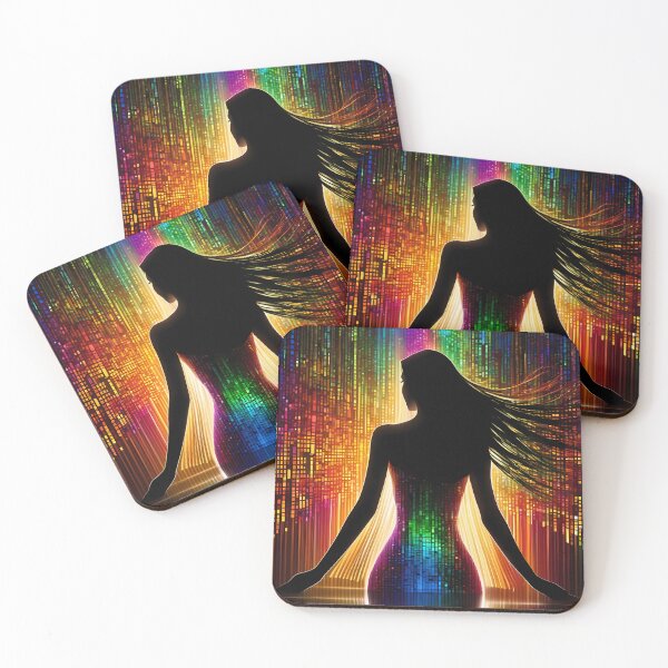Item preview, Technicolor Code: Unraveling the Aesthetics of Binary in Digital Artistic Creation designed and sold by Artedig.