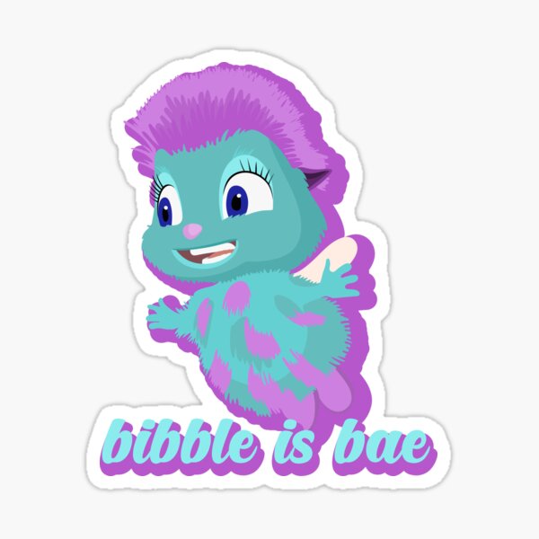 Screaming Bibble Stickers for Sale