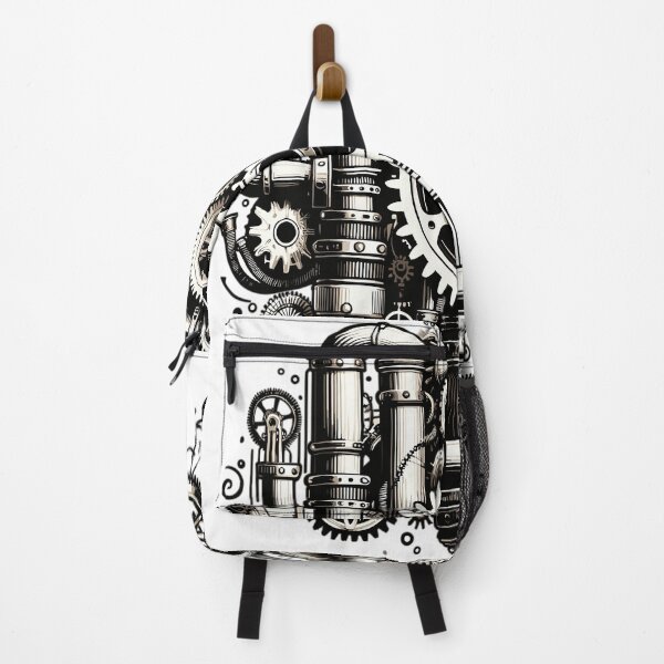 Item preview, Steampunk design with gears and pipes designed and sold by LongIslandDesgn.