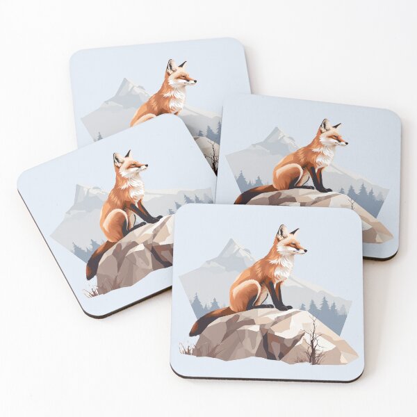 Item preview, Alpine Observer Red Fox - Outdoor Wildlife Series | WanderUpNorthCo designed and sold by WanderUpNorth.
