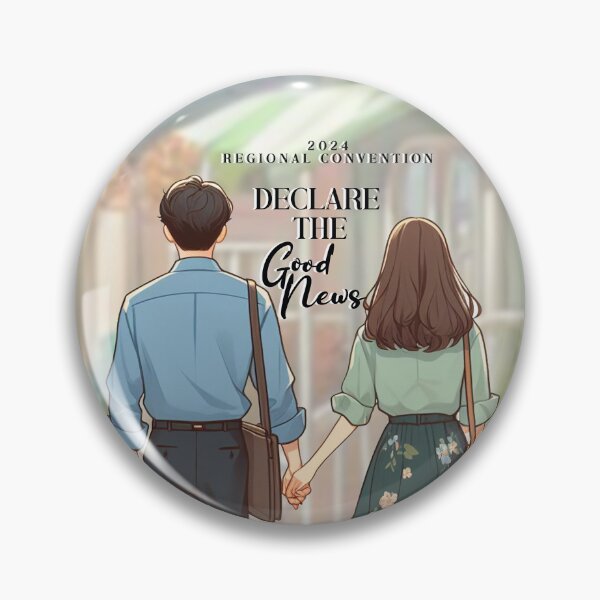 Item preview, REGIONAL CONVENTION DECLARE THE GOOD NEWS - COUPLE WALKING designed and sold by Yesido.