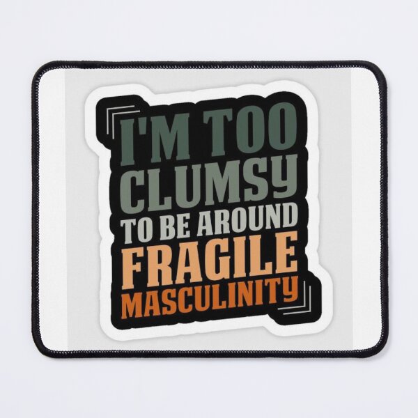 Item preview, Too Clumsy Sticker designed and sold by Deadliness45.