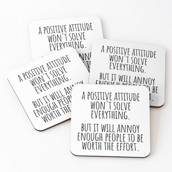 Item preview, Funny Sarcastic Positive Attitude design designed and sold by LuxindaSwirl.