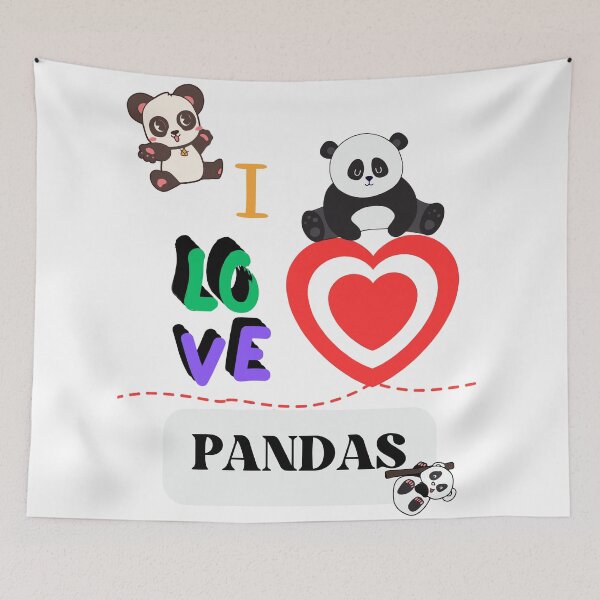 Item preview, An Adorable Design That Express Your Love Towards Pandas designed and sold by Ruthrasankar.