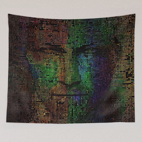 Item preview, Painting the Future: How Binary Color Code Redefines Digital Art designed and sold by Artedig.