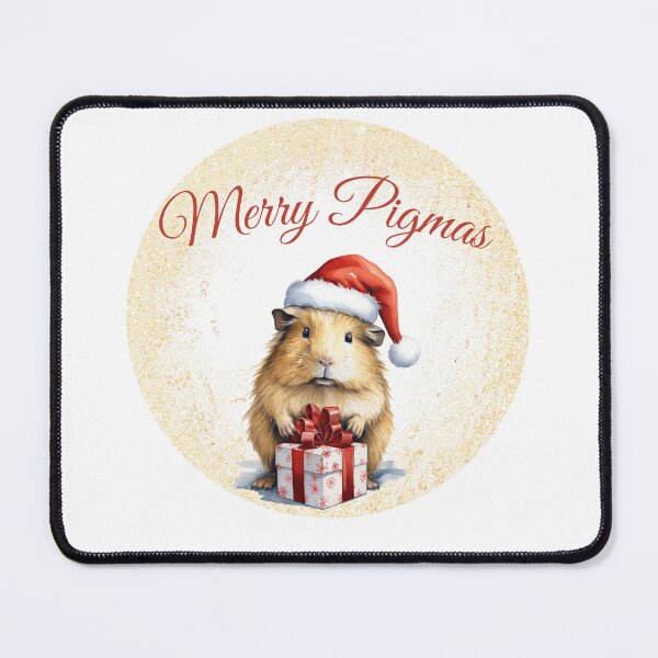 Item preview, Funny Guinea Pig Xmas Merry Pigmas designed and sold by Mypieceofspace.