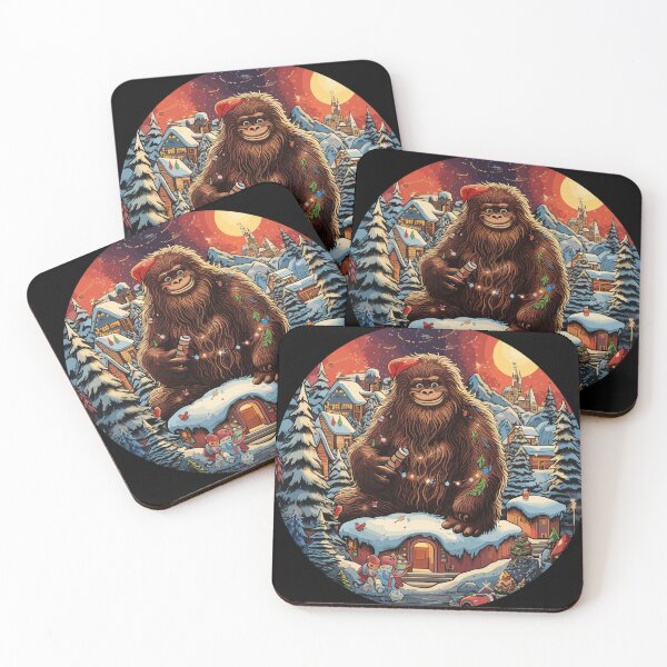 Item preview, Bigfoot Squatching Trough The Snow designed and sold by MushMagicWear.
