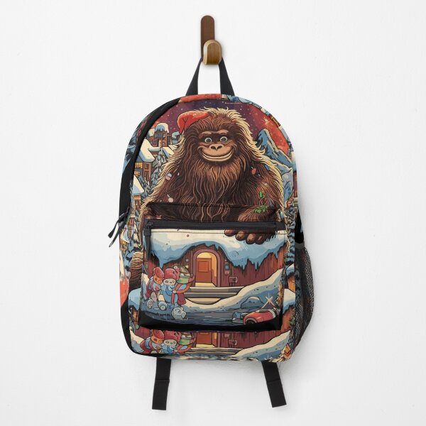 Item preview, Bigfoot Squatching Trough The Snow designed and sold by MushMagicWear.