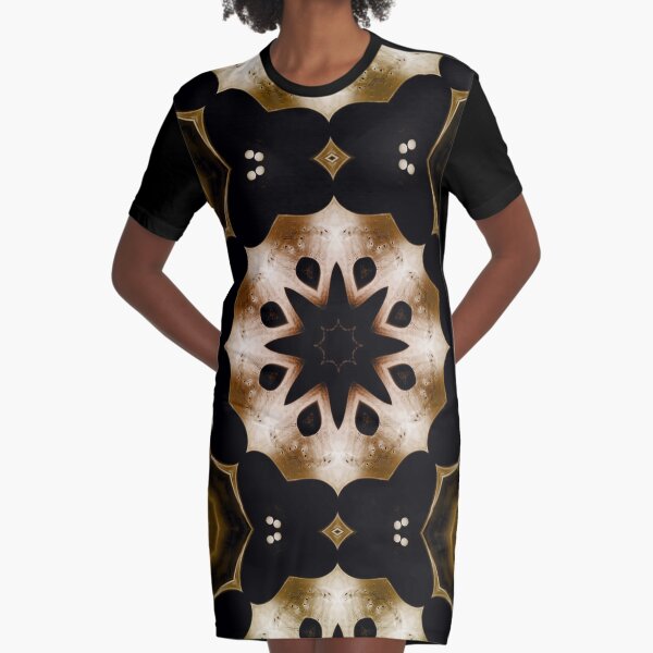 Abstrakte Kunst - Fluid Art T-Shirt Kleid
