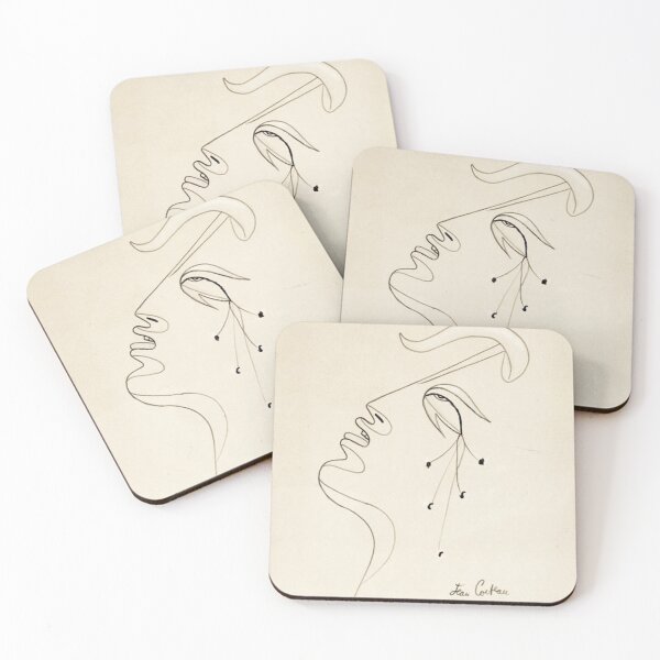 Item preview, Jean Cocteau artwork jean Cocteau paintings  designed and sold by Amy-Hamilton.