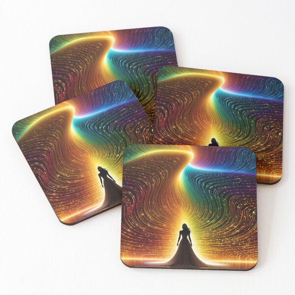 Item preview, The Art of Decoding Beauty: Binary Code in Colors Revealed designed and sold by Artedig.