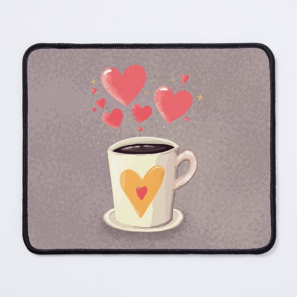 Item preview, A cup of coffee with hearts designed and sold by kidizajn.