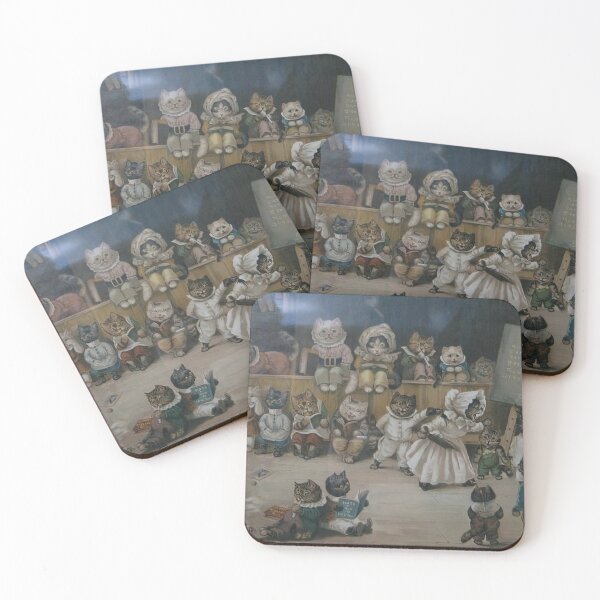 Item preview, cat paintings by louis wain designed and sold by marti-oryo.