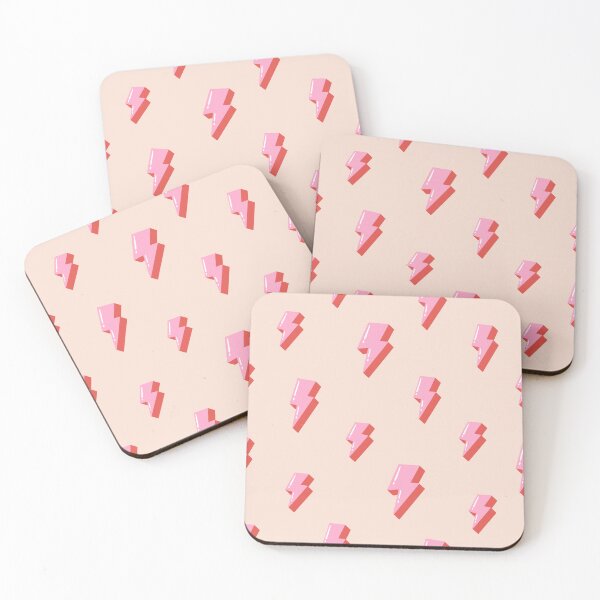 Item preview, Pink Lightening Bolt Pattern designed and sold by newburyboutique.