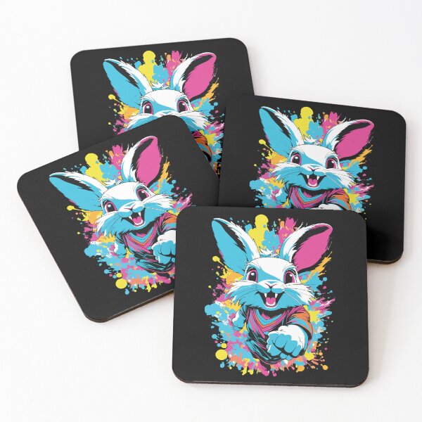 Item preview, rabbit funny tee designed and sold by quickkaart.