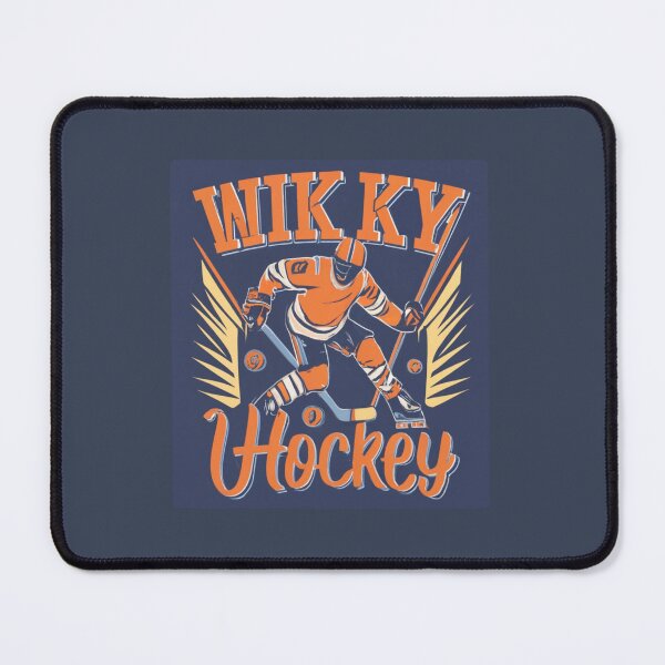 Item preview, Hockey - hockey player, hockey stick, puck, ice designed and sold by desinganddecor.